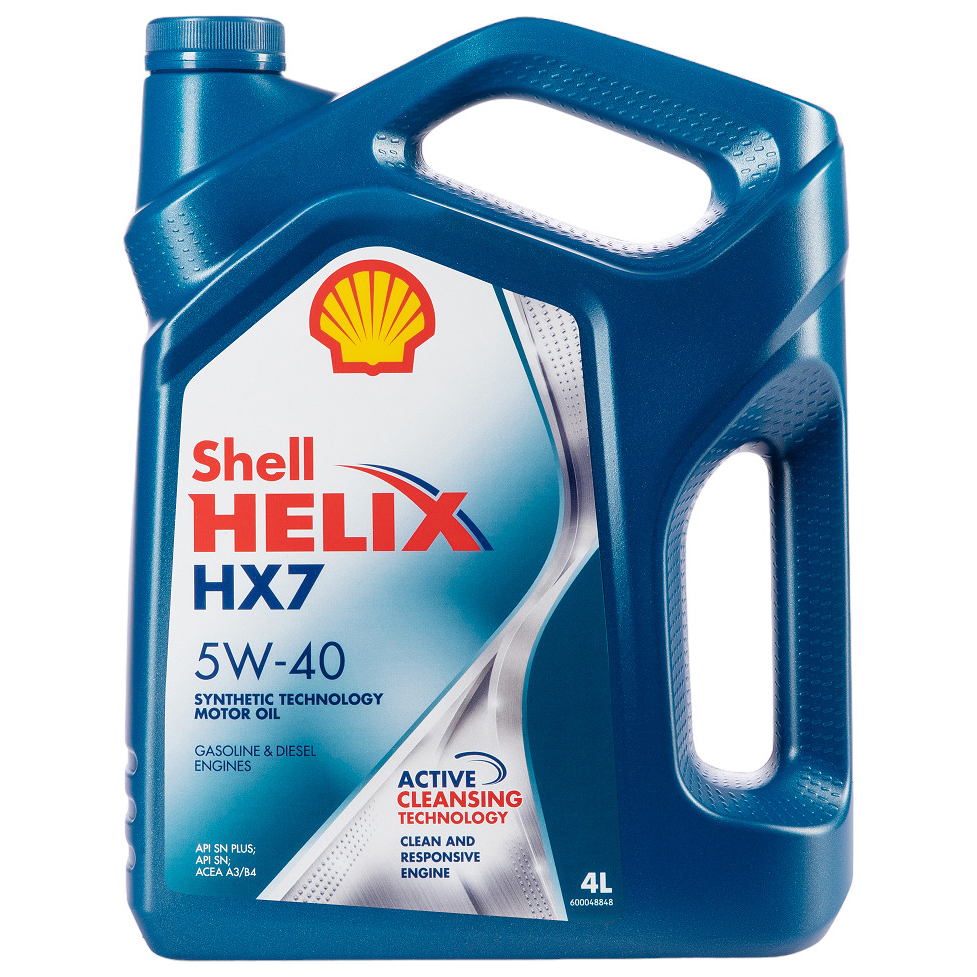 

Масло Shell Helix HX7 5W-40 (4л)