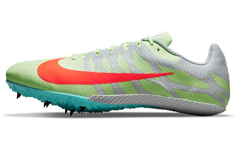 

Кроссовки унисекс Nike Zoom Rival track spike зеленые 47.5 EU, Зеленый, Zoom Rival track spike