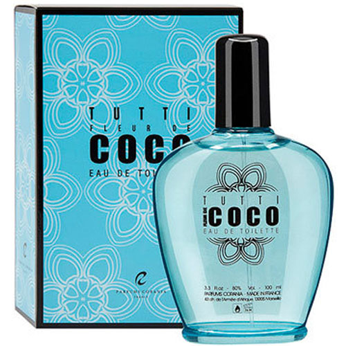 Туалетная вода Corania для женщин Tutti Fleur de Coco, 100 мл