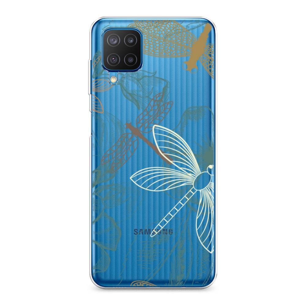 

Чехол Awog на Samsung Galaxy M12 / Самсунг M12 "Тени стрекоз", Разноцветный, 2102650-8