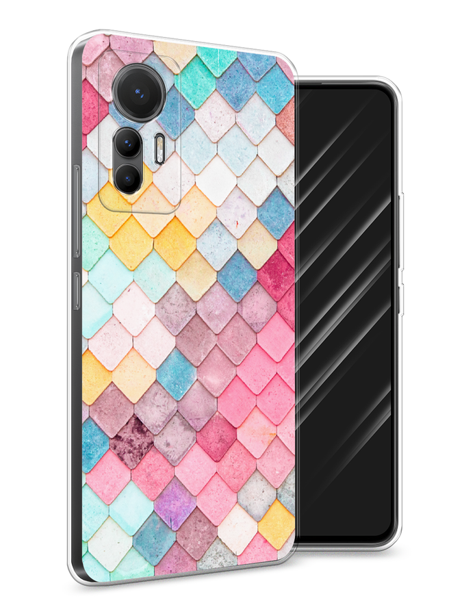 

Чехол Awog на Xiaomi 12 Lite "Нежные ромбики", Разноцветный, 315050-4