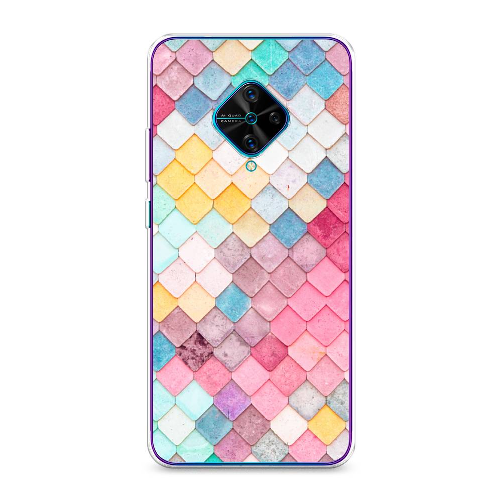 

Чехол Awog на Vivo Y9s "Нежные ромбики", Разноцветный, 262450-4