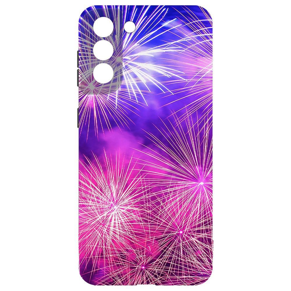 

Чехол-накладка Krutoff Софт Кейс Салют для Samsung Galaxy S21 (G991) черный
