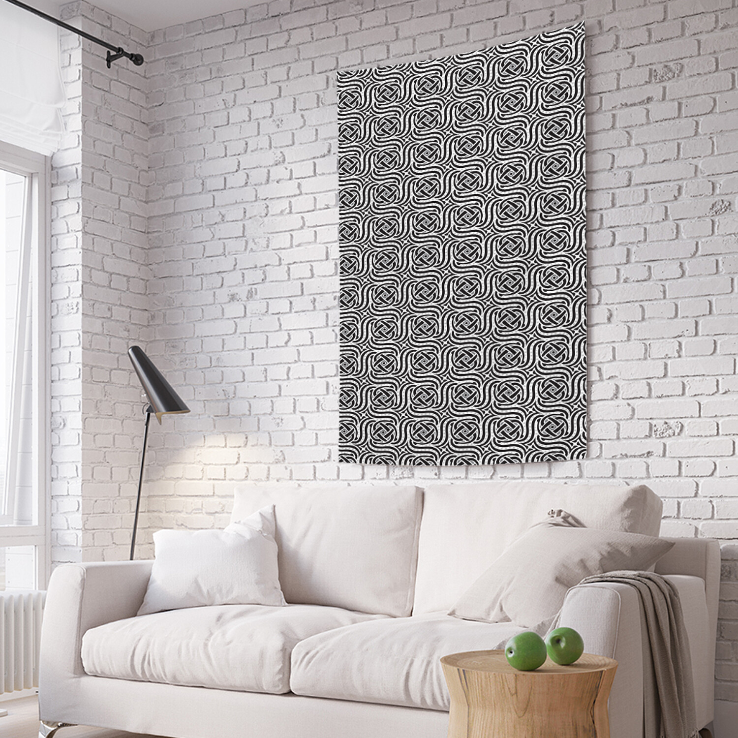 

Вертикальное фотопанно на стену JoyArty Сложный узел 150x200 см, Сложный узел