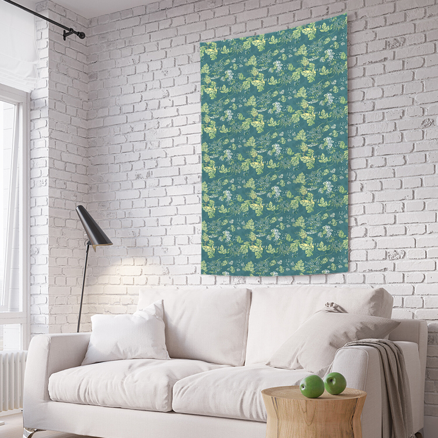 

Вертикальное фотопанно на стену JoyArty Резные листья 150x200 см, Резные листья