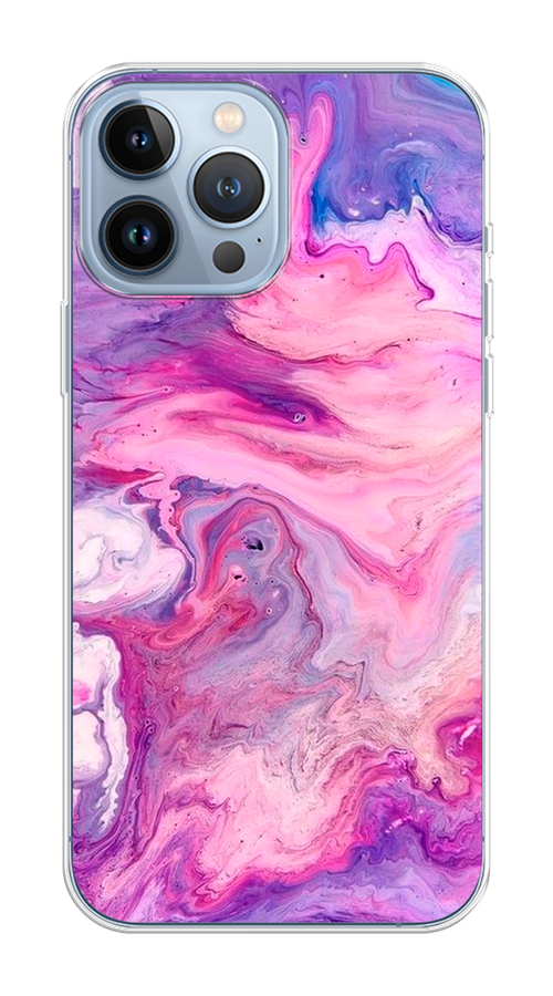 

Чехол на Apple iPhone 13 Pro Max "Нежно-розовая абстракция", Розовый, 14450-1