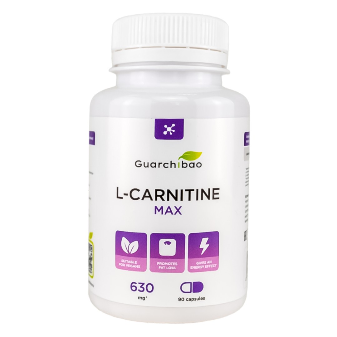 L-карнитин Guarchibao L-CARNITINE MAX капсулы 90 шт 990₽