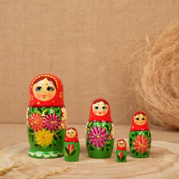 

Матрешка "Россияночка, 11 см, 5 кукольная, Матрёшка