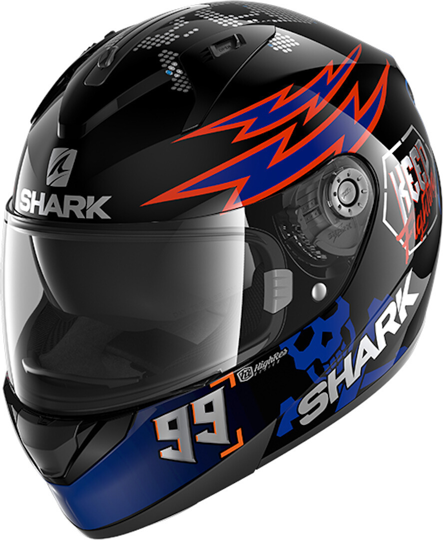 

Шлем SHARK RIDILL 1.2 CATALAN BAD BOY арт.HE0546E-KBO-L Black/Blue/Orange L