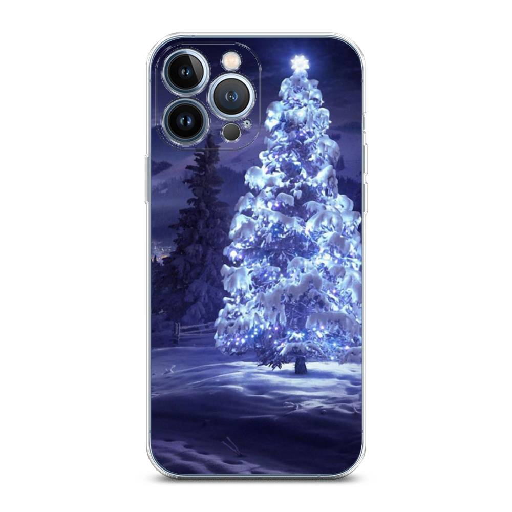 

Чехол для Apple iPhone 13 Pro Max "Зима 4", Синий;черный;белый, 14450-2