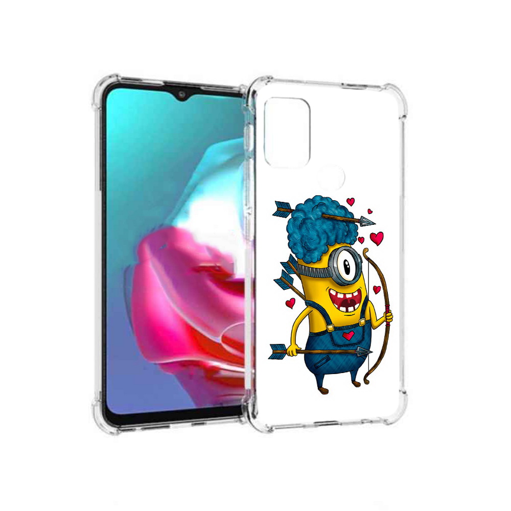 

Чехол MyPads Tocco для Motorola Moto G Миньон купидон (PT227061.346.117), Прозрачный, Tocco
