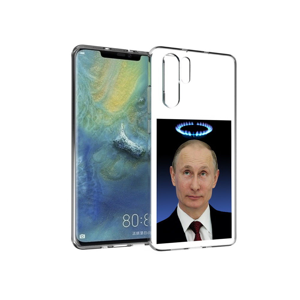 

Чехол MyPads Tocco для Huawei P30 Pro святой газ, Прозрачный, Tocco