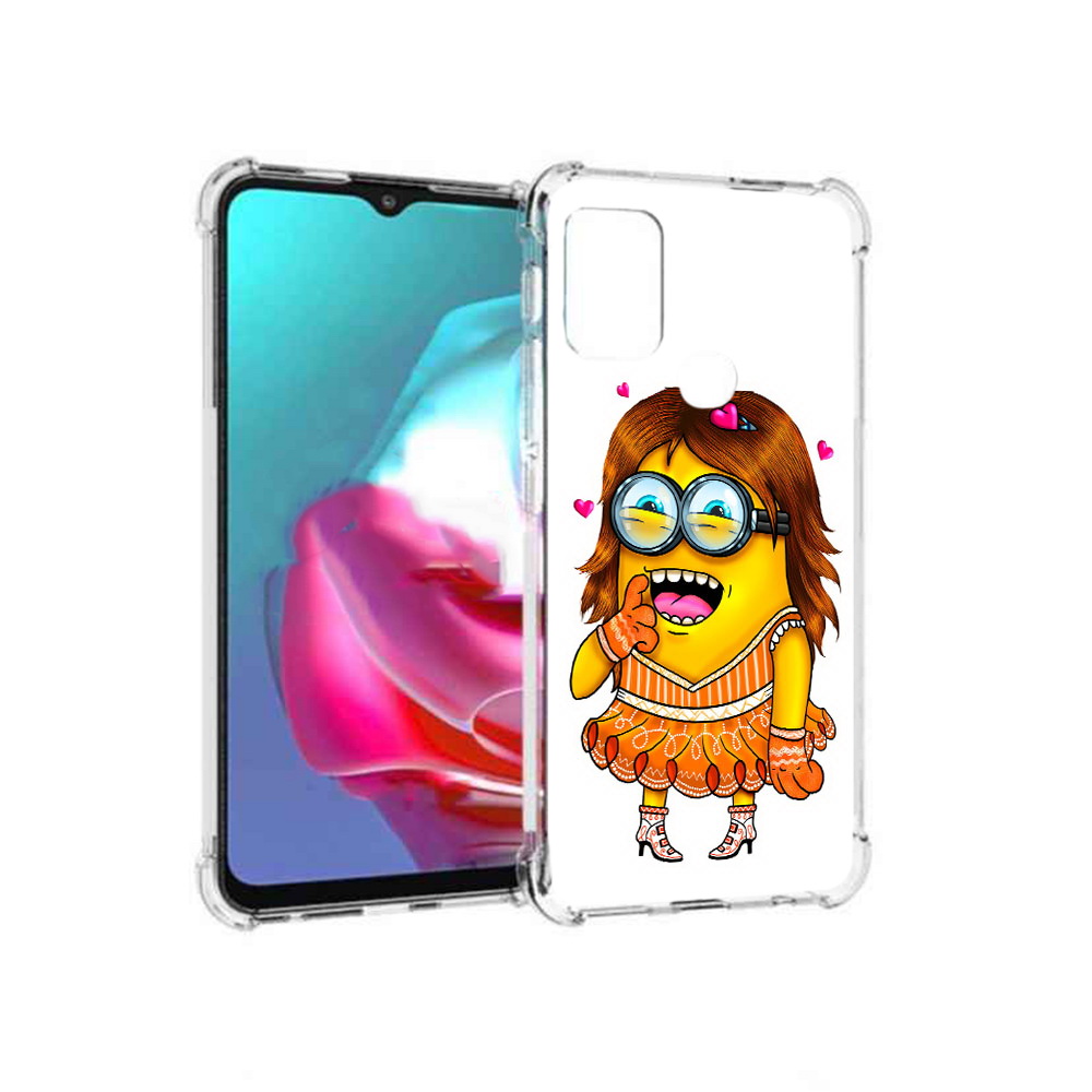 

Чехол MyPads Tocco для Motorola Moto G Миньон девочка (PT227061.346.116), Прозрачный, Tocco