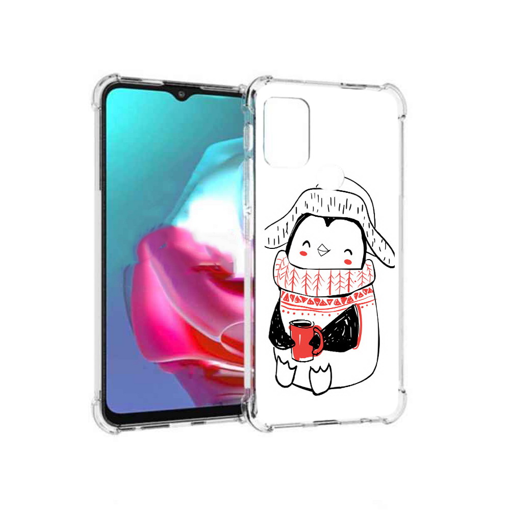 

Чехол MyPads Tocco для Motorola Moto G Милый пингвин (PT227061.346.115), Прозрачный, Tocco
