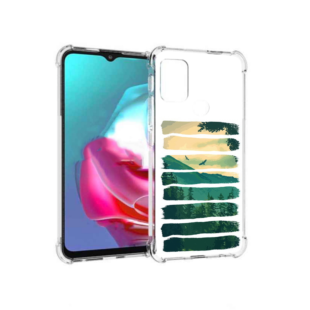 

Чехол MyPads Tocco для Motorola Moto G Лесная чаща (PT227061.346.107), Прозрачный, Tocco