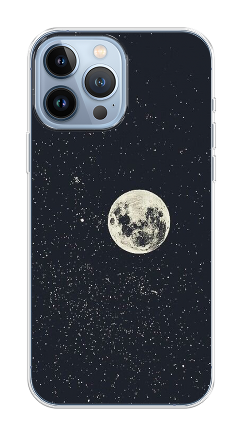 

Чехол на Apple iPhone 13 Pro Max "Полнолуние", Красный, 14450-1