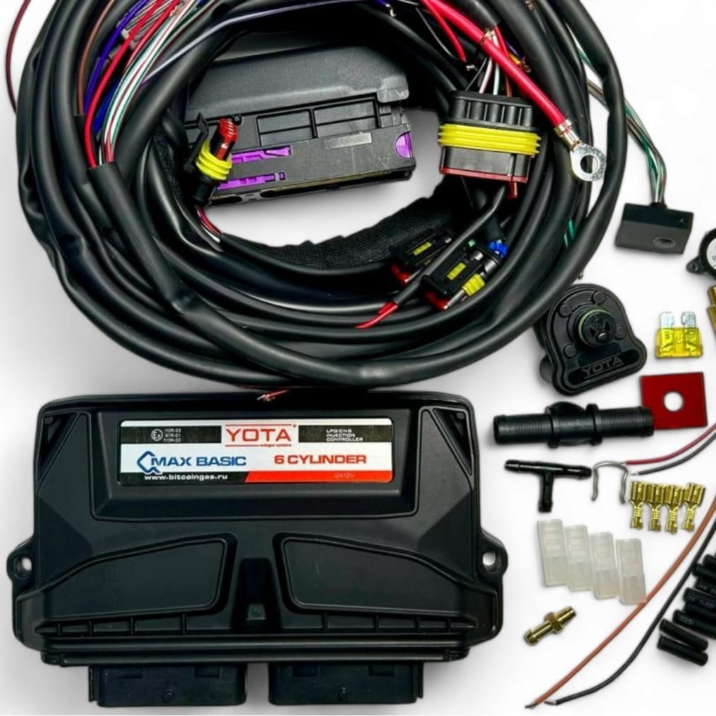 

Комплект электроники ГБО YOTA QMax Basic 6 цилиндров