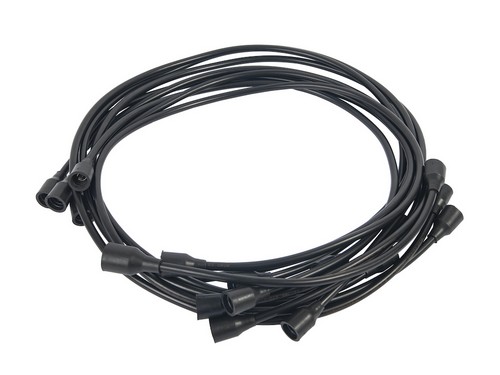 TSN Провода в/вольтные 66,ЗИЛ-130 (черные многож,к-т) 