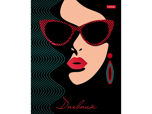 

Дневник для 1-11кл. 40л А5ф твердый переплет 3D фольга-Lady Style-