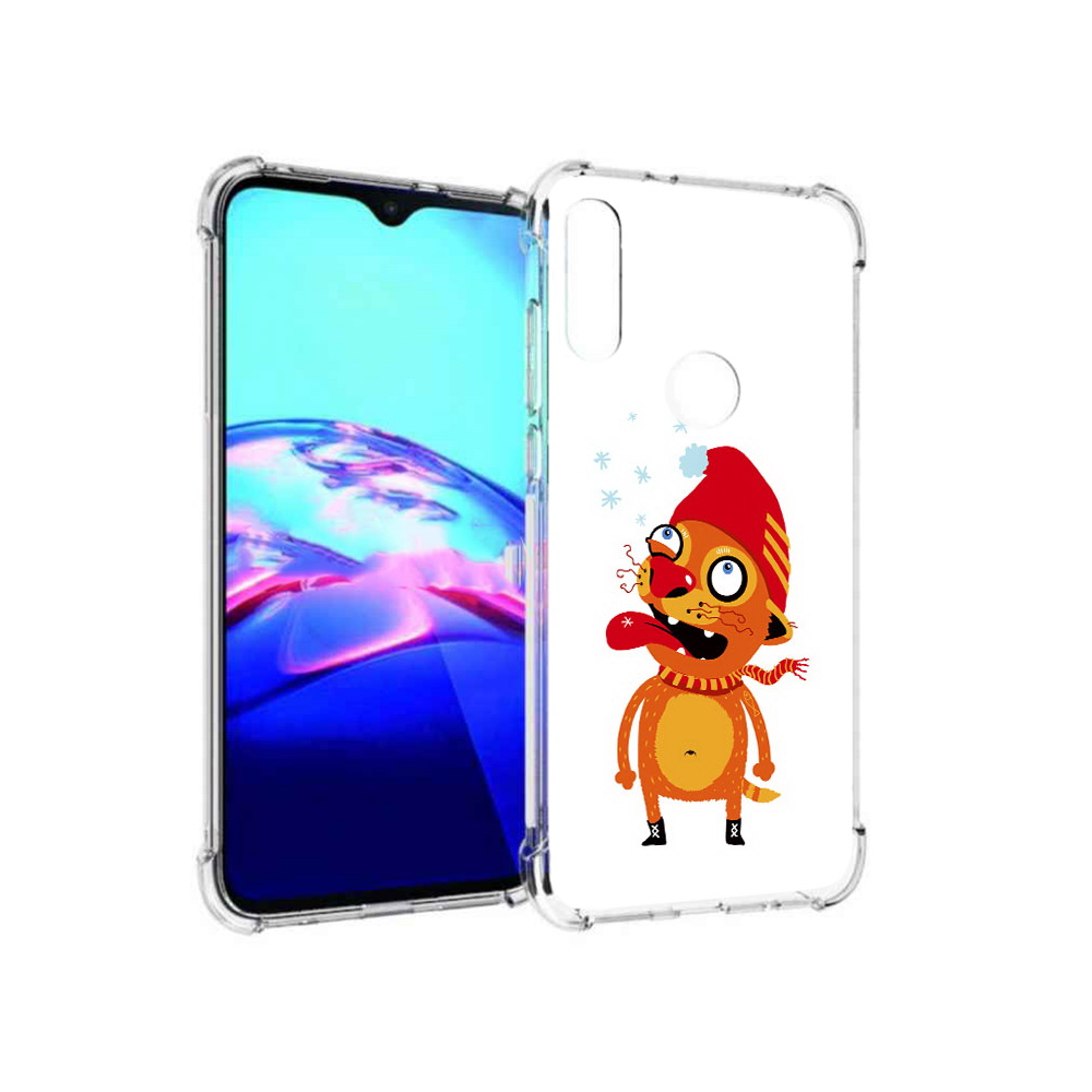 

Чехол MyPads Tocco для Motorola Moto E Зимний кот (PT227064.345.88), Прозрачный, Tocco