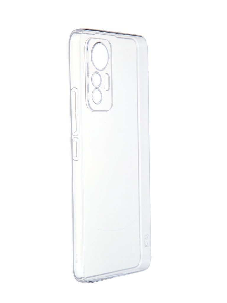 фото Чехол borasco для xiaomi 12 lite silicone transparent 70571