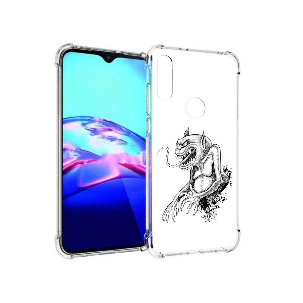 

Чехол MyPads Tocco для Motorola Moto E чорт (PT227064.345.692), Прозрачный, Tocco