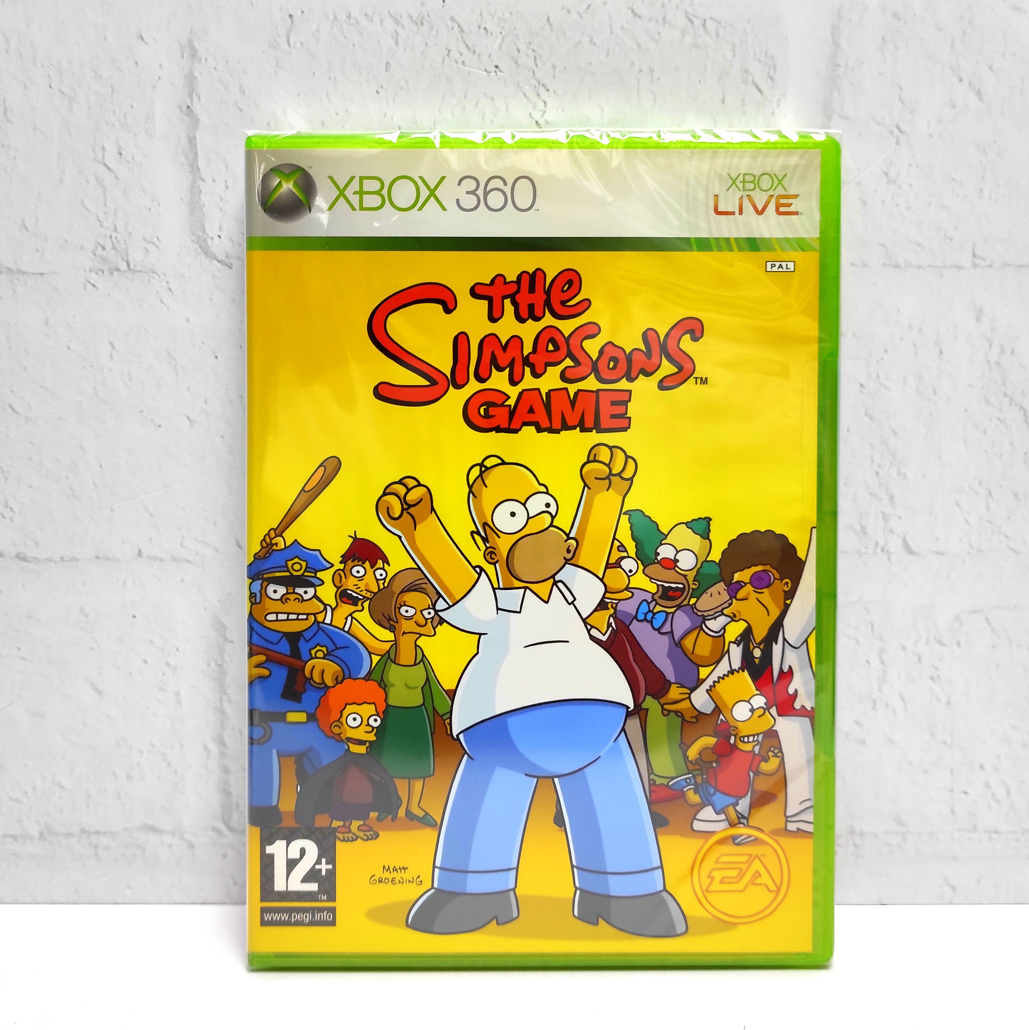 

Игра The Simpsons Game Симпсоны Xbox 360, The Simpsons Game Симпсоны