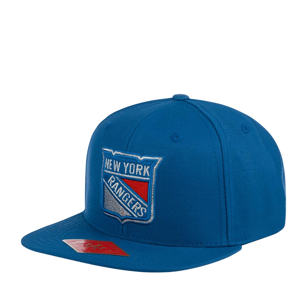 Бейсболка унисекс AMERICAN NEEDLE 43672A-NYR New York Rangers Stafford NHL синяя, one size