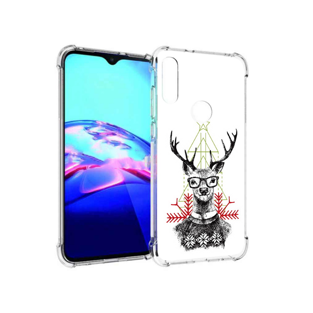 

Чехол MyPads Tocco для Motorola Moto E умный олень (PT227064.345.652), Прозрачный, Tocco