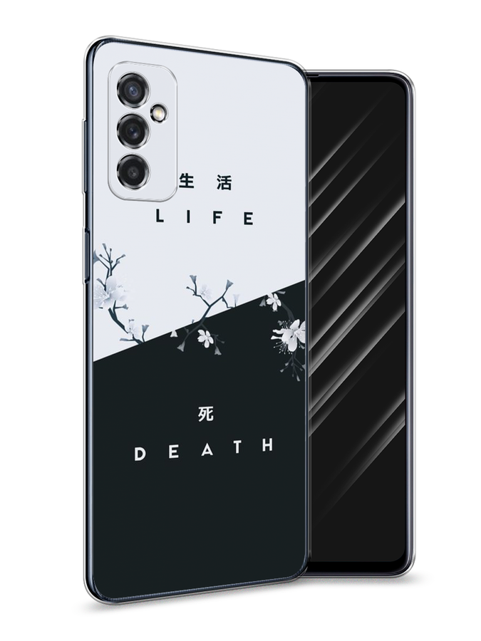 Чехол Awog на Samsung Galaxy M52 / Самсунг M52 "Life and death" 2104350-7 разноцветный