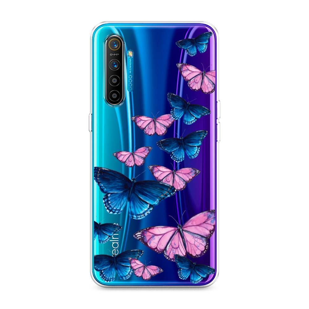 

Чехол Awog на Realme XT "Полет бабочек", Разноцветный, 251450-2