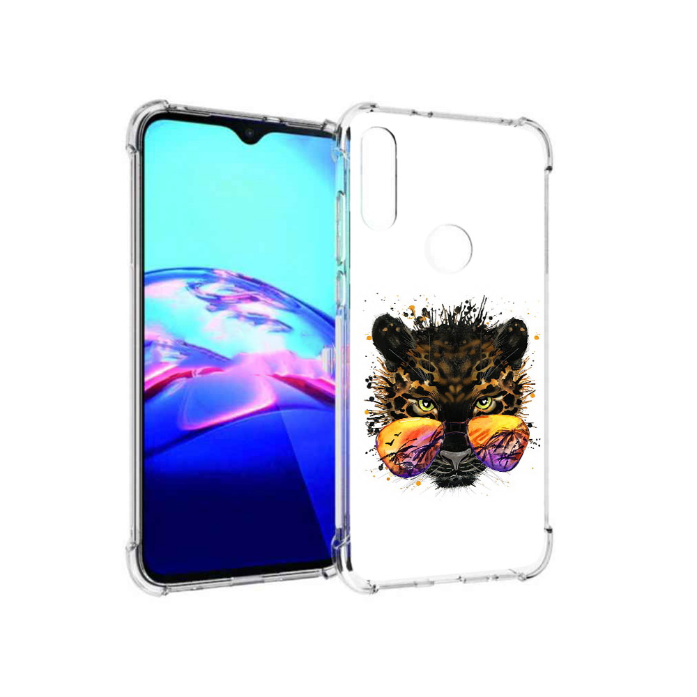 

Чехол MyPads Tocco для Motorola Moto E тропический леопард (PT227064.345.649), Прозрачный, Tocco
