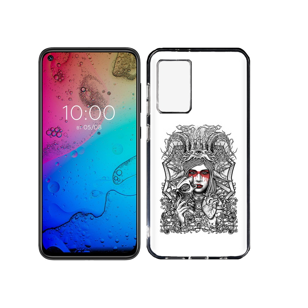 

Чехол MyPads Tocco для BQ Aurora грусная девушка, Прозрачный, Tocco