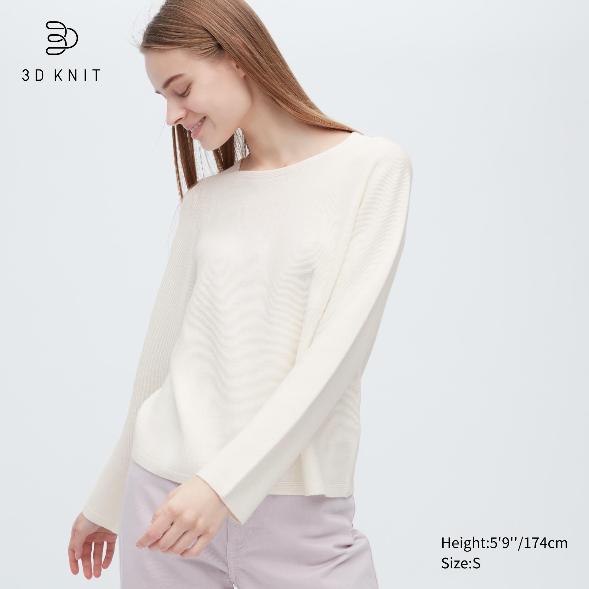 

Джемпер женский UNIQLO 458686COL01 белый XL (доставка из-за рубежа), 458686COL01