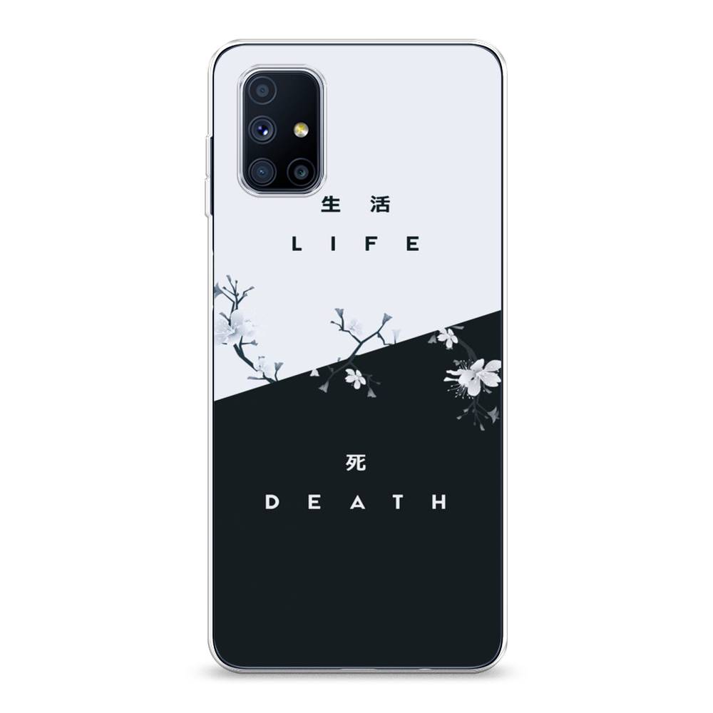 

Чехол Awog на Samsung Galaxy M51 / Самсунг M51 "Life and death", Разноцветный, 2101550-7