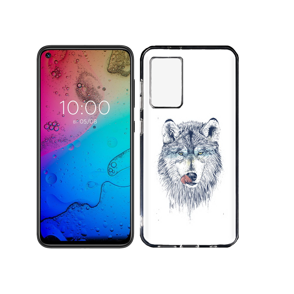 

Чехол MyPads Tocco для BQ Aurora голодгый волк, Прозрачный, Tocco