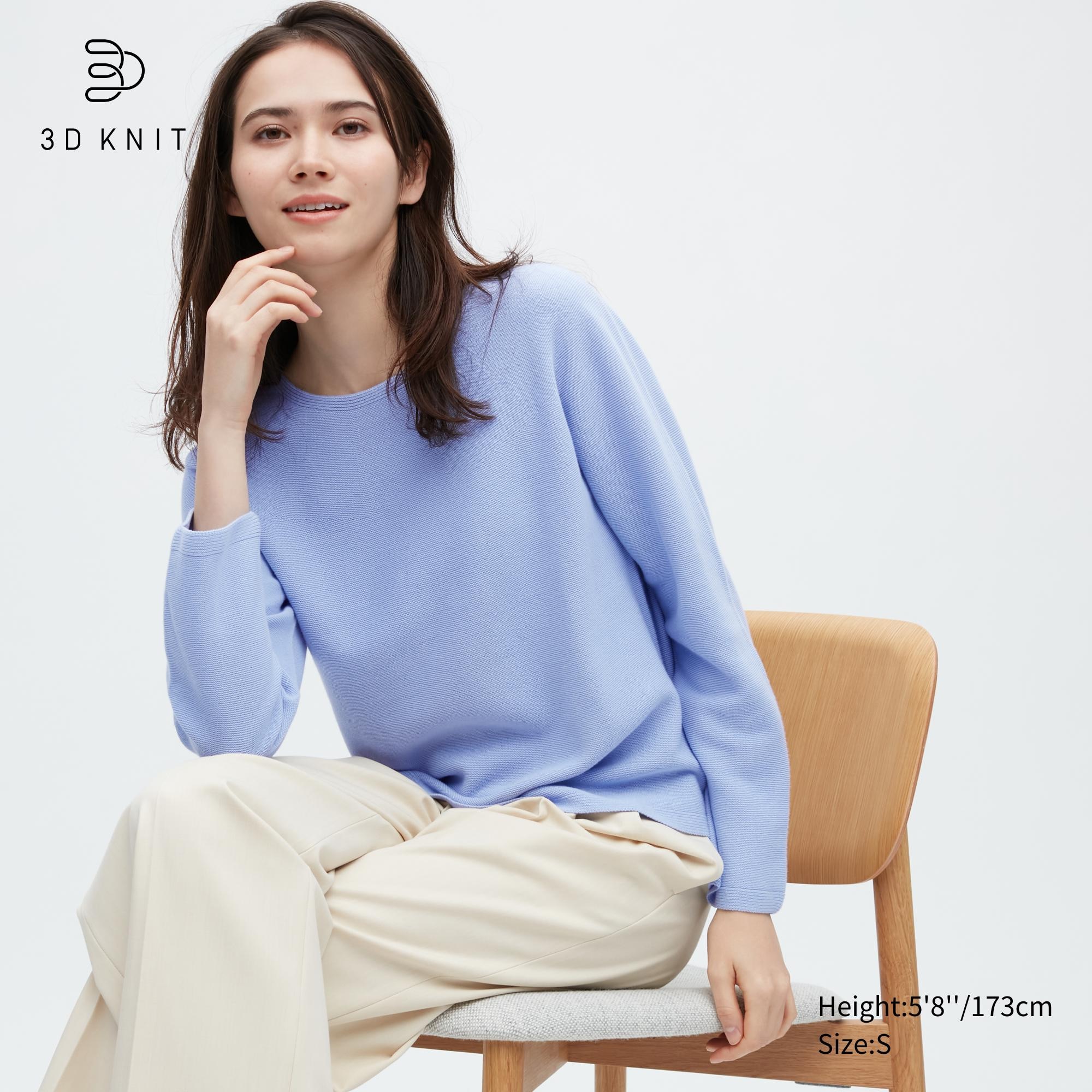 

Джемпер женский UNIQLO 458686COL62 синий S (доставка из-за рубежа), 458686COL62