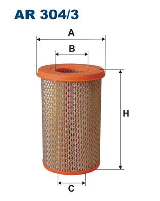 

Воздушный фильтр FILTRON ar3043