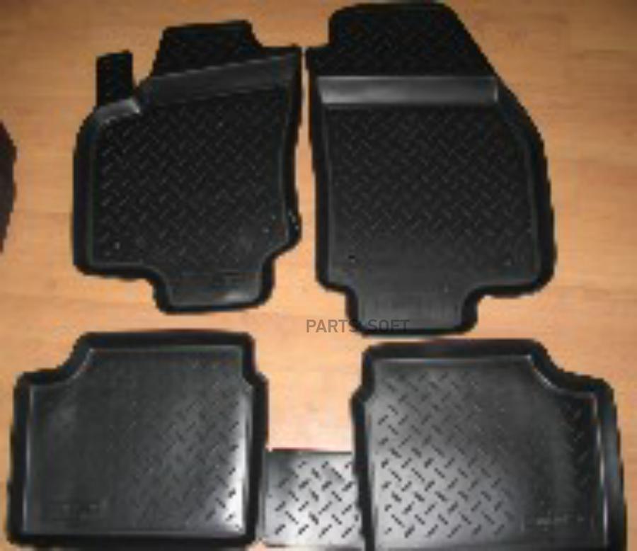 

Коврики в салон полиуретан NORPLAST VOLVO XC 90, 2002- черный комплект NPL-Po-96-90
