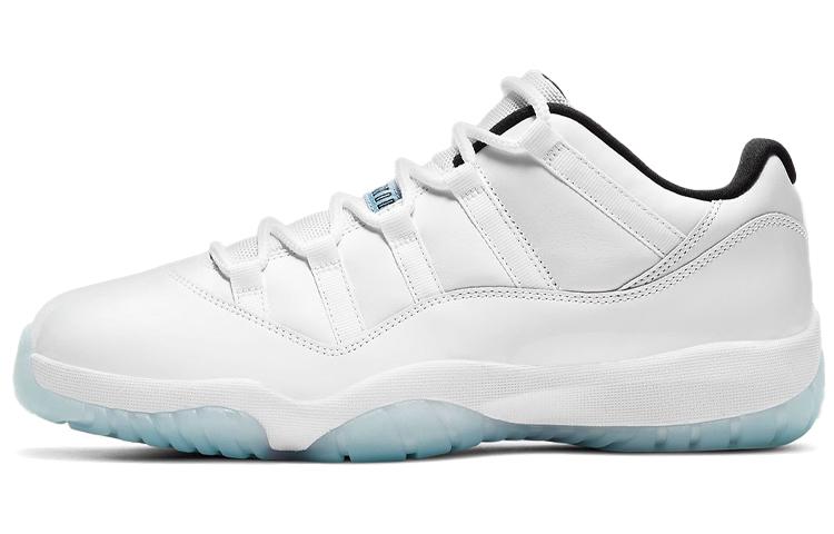 

Кроссовки унисекс Jordan Air Jordan 11 retro low legend blue белые 37.5 EU, Белый, Air Jordan 11 retro low legend blue