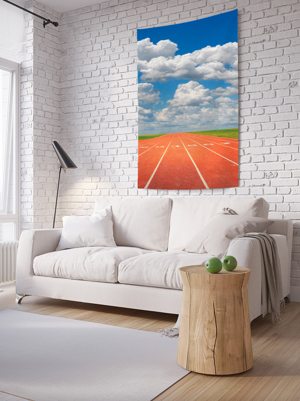 

Вертикальное фотопанно на стену JoyArty Беговые треки 100x150 см, Беговые треки
