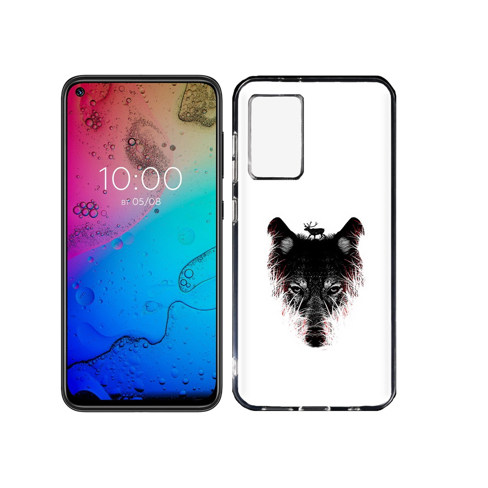 

Чехол MyPads Tocco для BQ Aurora волк в траве, Прозрачный, Tocco