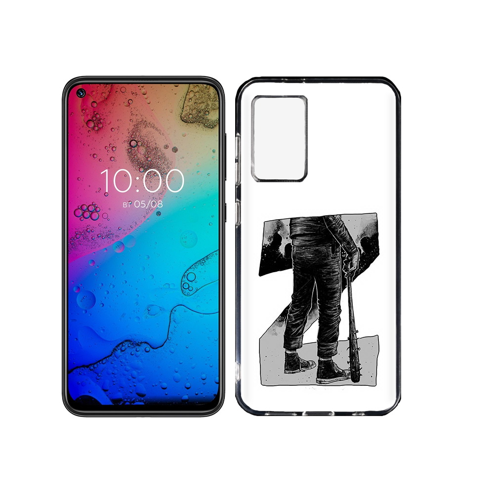 

Чехол MyPads Tocco для BQ Aurora воин черно белый, Tocco