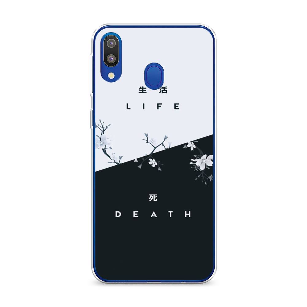

Чехол Awog на Samsung Galaxy M20 "Life and death", Разноцветный, 27450-7