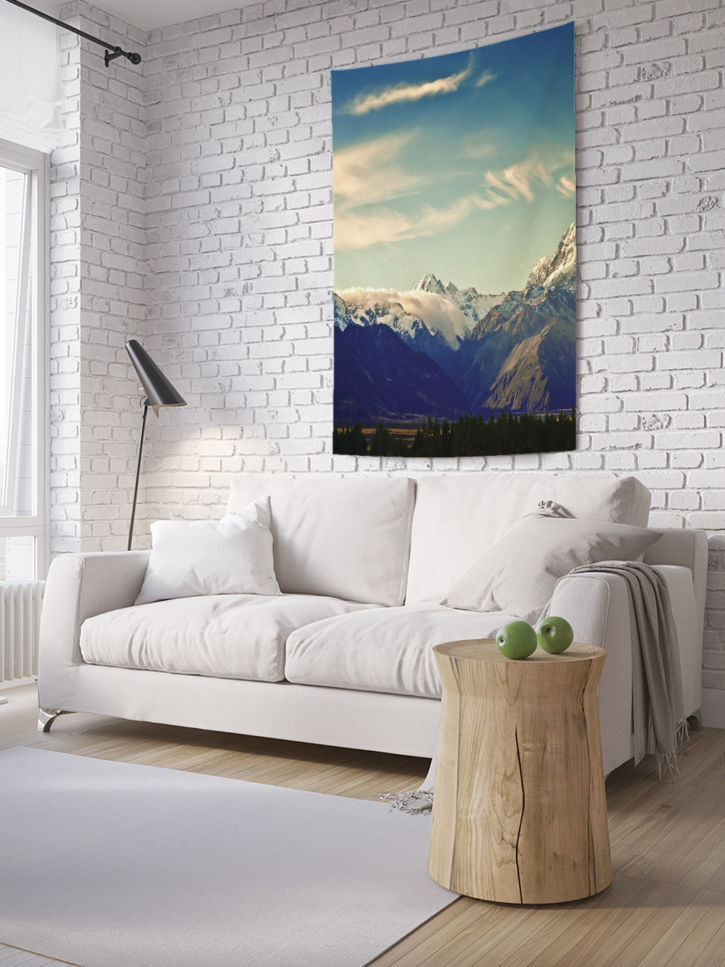 

Вертикальное фотопанно на стену JoyArty Горные дали 100x150 см, Горные дали