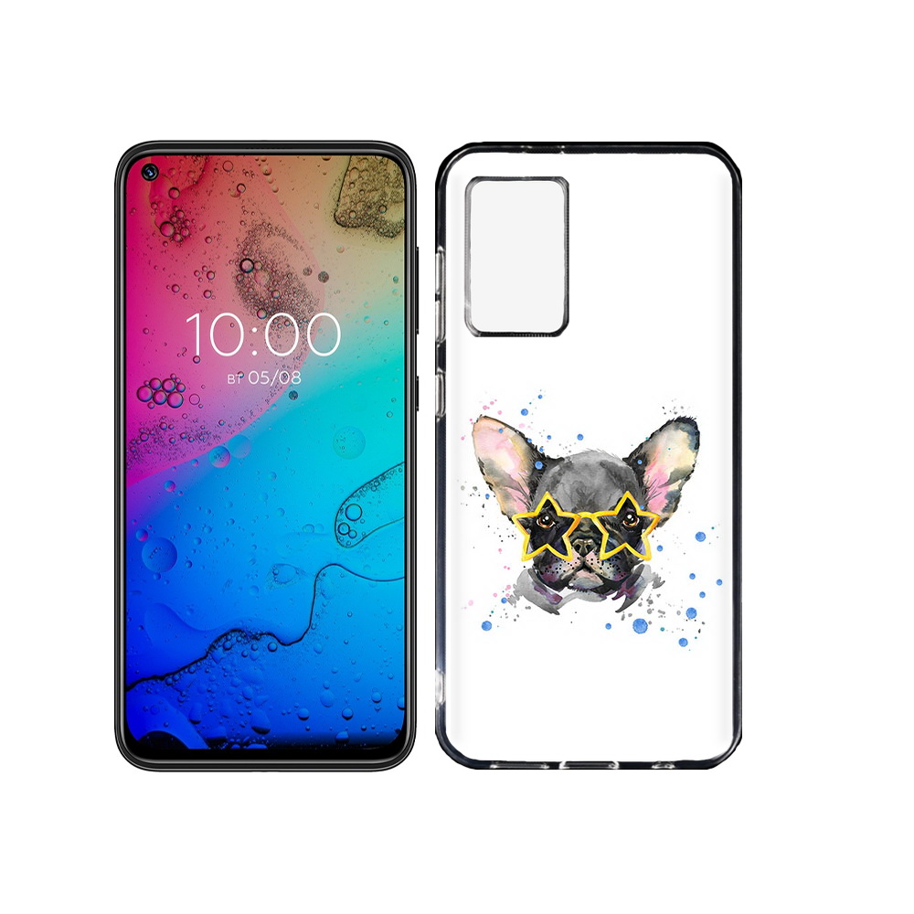 

Чехол MyPads Tocco для BQ Aurora буля в очках, Прозрачный, Tocco