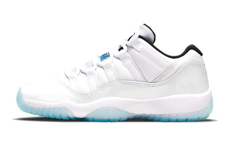 

Кроссовки унисекс Jordan Air Jordan 11 Retro Low Legend Blue GS белые 36.5 EU, Белый, Air Jordan 11 Retro Low Legend Blue GS