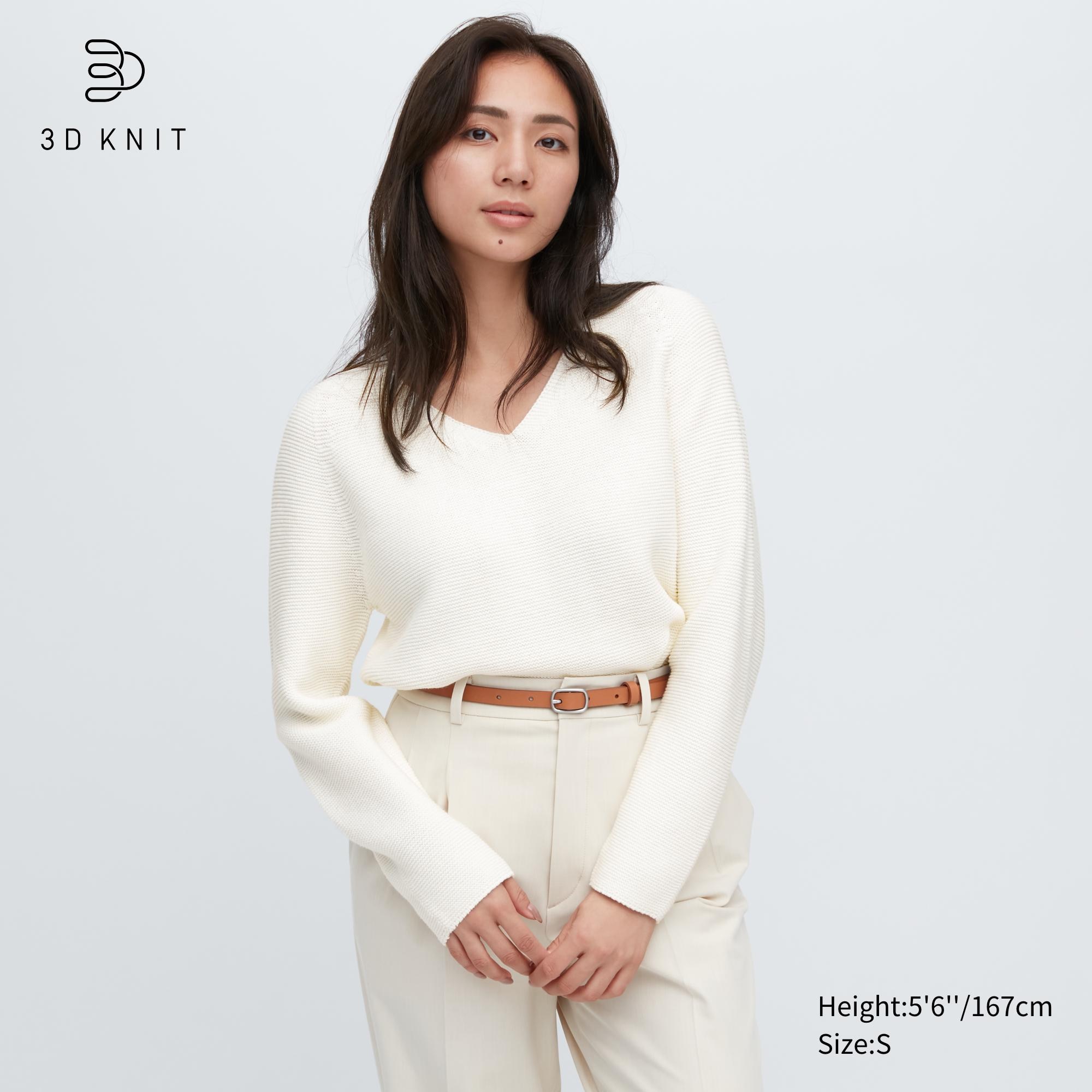 

Пуловер женский UNIQLO 454763COL01 белый XS (доставка из-за рубежа), 454763COL01