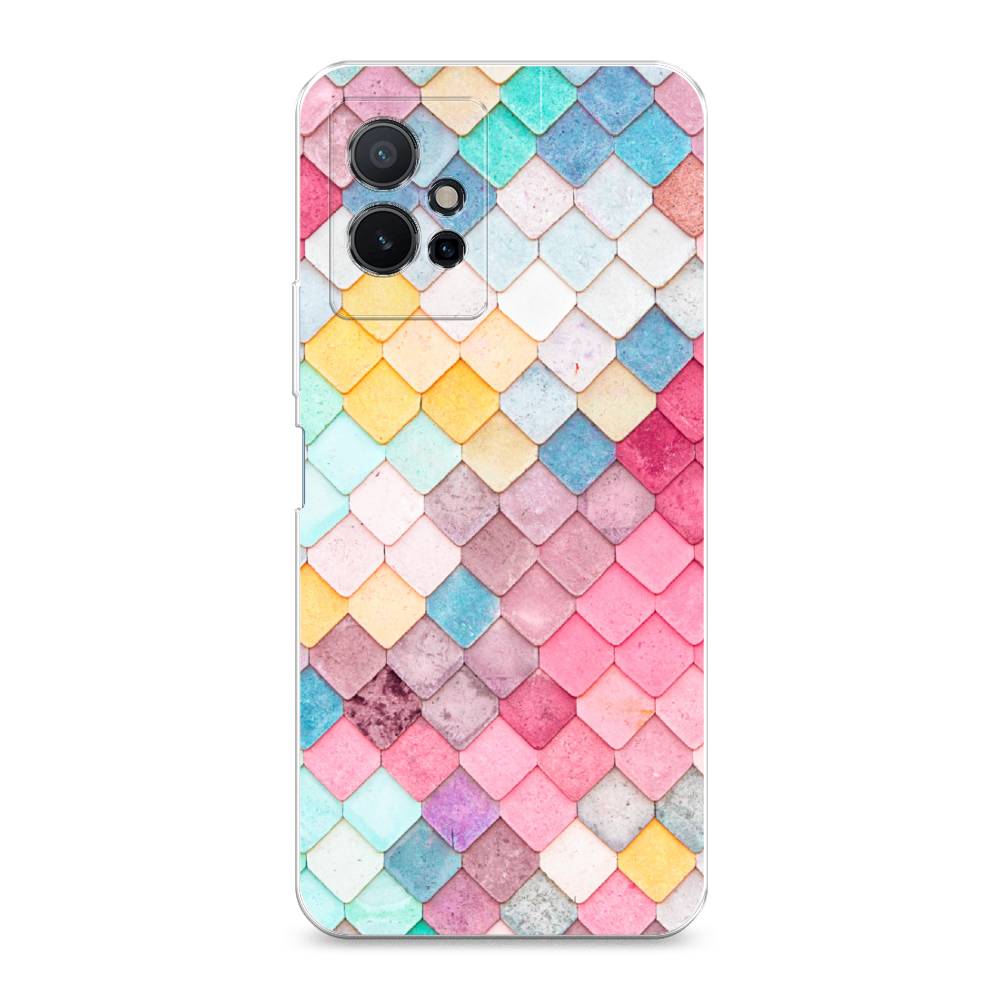 

Чехол Awog на Vivo Y75 5G "Нежные ромбики", Разноцветный, 266250-4