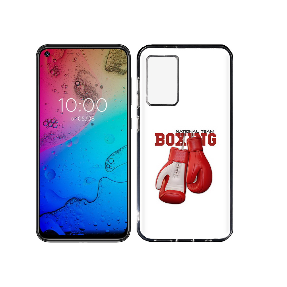 фото Чехол mypads tocco для bq aurora боксерские перчатки